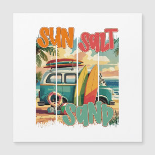 Sun, Salt, Sand – Retro Beach Vibes