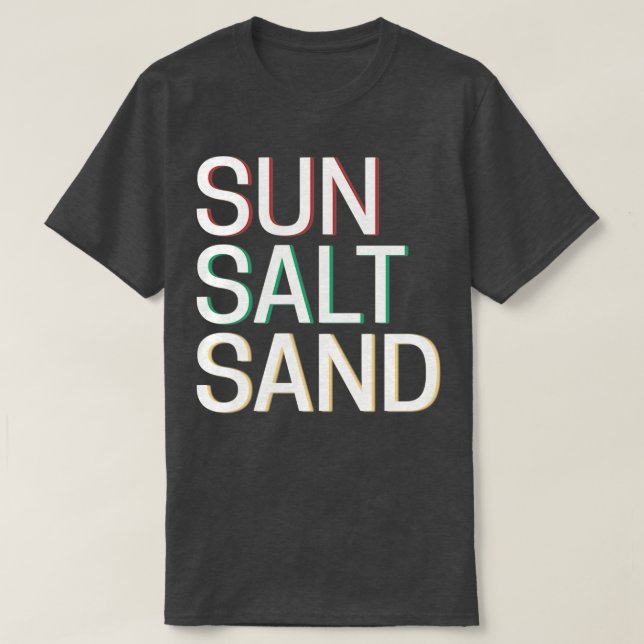 Sun Salt Sand TShirt 1 (Design Front)