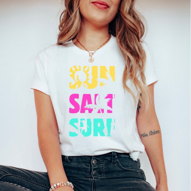 Sun Salt Surf - Summer Vibes T-Shirt (Creator Uploaded)
