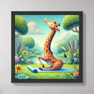 Sun Salutation Framed Art