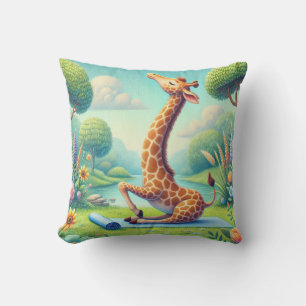 Sun Salutation Outdoor Pillow