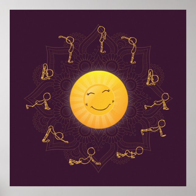 Sun Salutation Poster (Front)