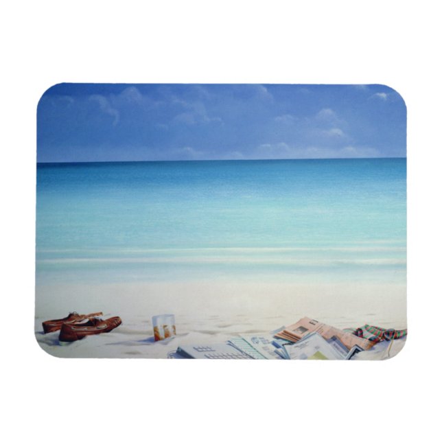 Sun Sand and Money II Magnet (Horizontal)