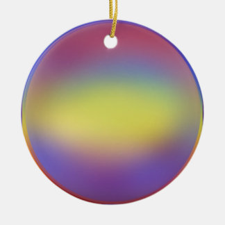Sun Sapphire Ceramic Ornament