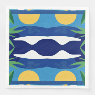 Sun & Sea Paper Dinner Napkins