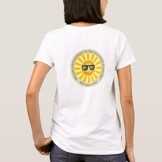 Sun Sense T-shirt (Back)