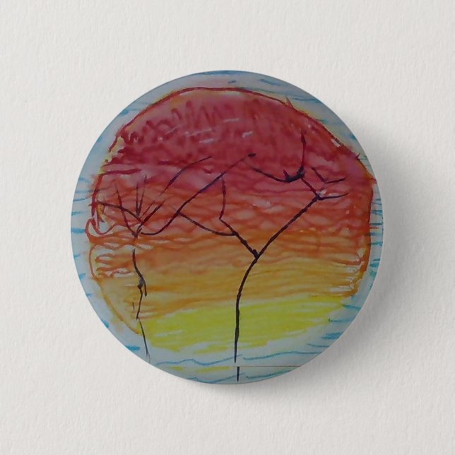 sun set on your shirt. button (Front)