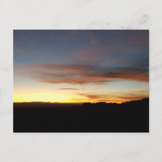sun set postcard