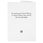 Sun setting on Mount Tolmie and Camas (Back)