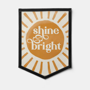 Sun Shine Bright Boho Pennant