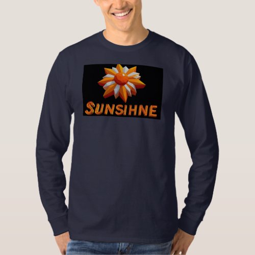 Sun Shine Typography T_Shirt