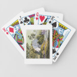 Sun shrine, Peru, from 'Le Costume Ancien et Moder Bicycle Playing Cards Sun shrine, Peru, from 'Le Costume Ancien et Moder Bicycle Playing Cards