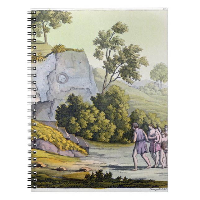 Sun shrine, Peru, from 'Le Costume Ancien et Moder Notebook (Front)