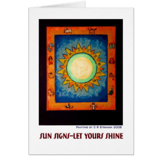 Sun Signs--Let Yours Shine Cards