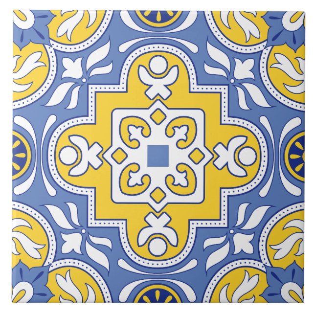 Sun & Sky Harmony  Ceramic Tile (Front)