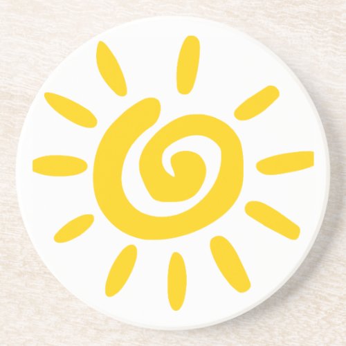 Sun Sky Shine Coasters Radiant Elegance Coaster