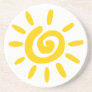 Sun Sky Shine Coasters: Radiant Elegance Coaster