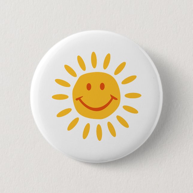 Sun - smile button (Front)