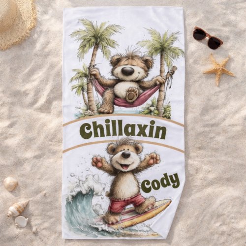 Sun‑Soaked Beach Adventure Towel