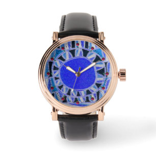 SUN SOLAR ENERGY/ Bright Blue ,White , Black Watch