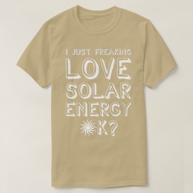 Sun Solar T-Shirt (Design Front)