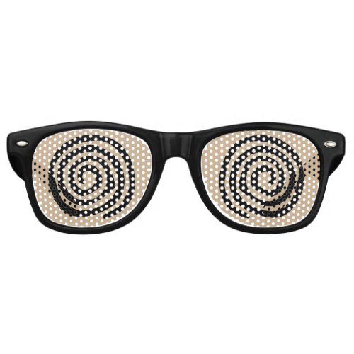 Sun Spiral Native American Tribal Rock Art Retro Sunglasses