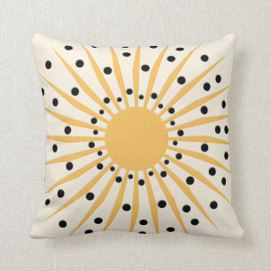 Sun Spray Throw Pillow