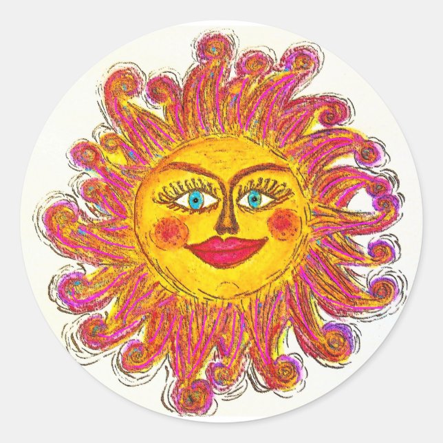 Sun Sticker (Front)