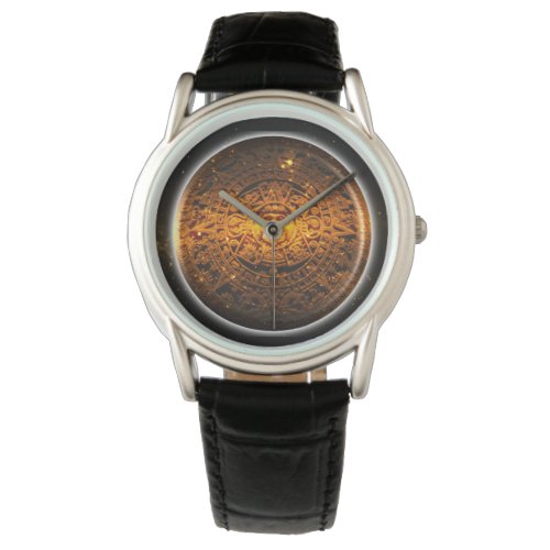 Sun Stone Mexica Civilization  Watch