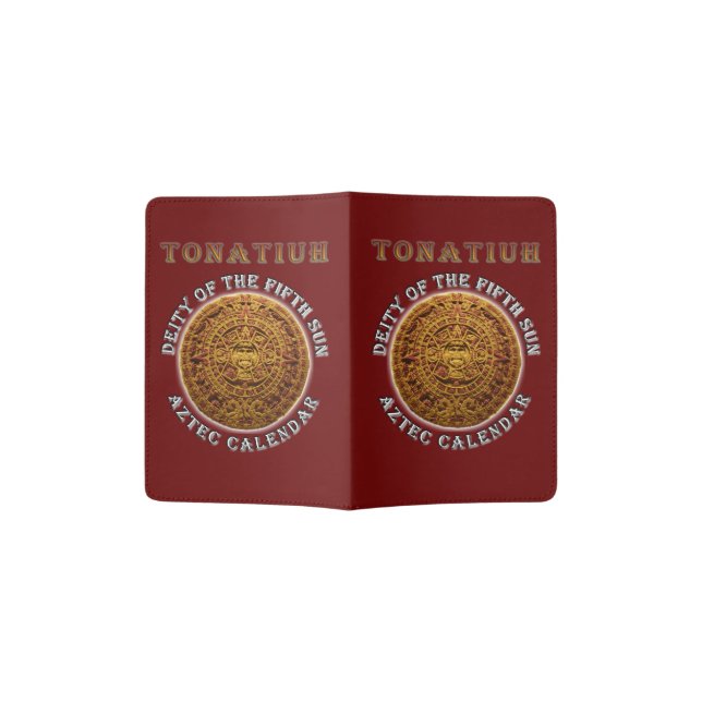 Sun Stone Real Colors Disk Passport Holder (Opened)