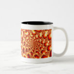 Sun Stone Well - Fractal Two-Tone Coffee Mug