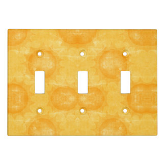 Sun Sunny Celestial Abstract Yellow Light Switch Cover
