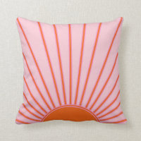 Sun Sunrise Pastel Pink And Orange Sunshine