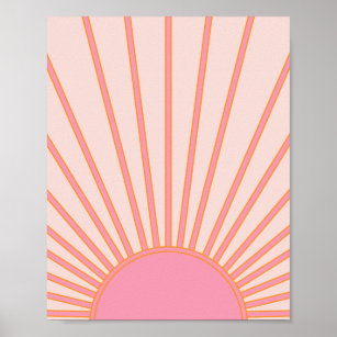 Pink Sunset Posters & Prints