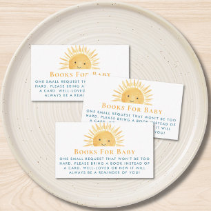 Sun Sunshine Books for Baby  Enclosure Card