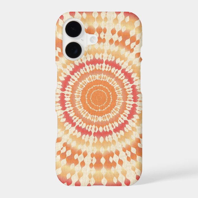 Sun Tie Dye Iphone Case (Back)