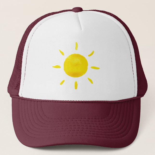sun trucker hat (Front)
