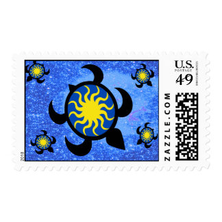 Sun Turtle Stamps