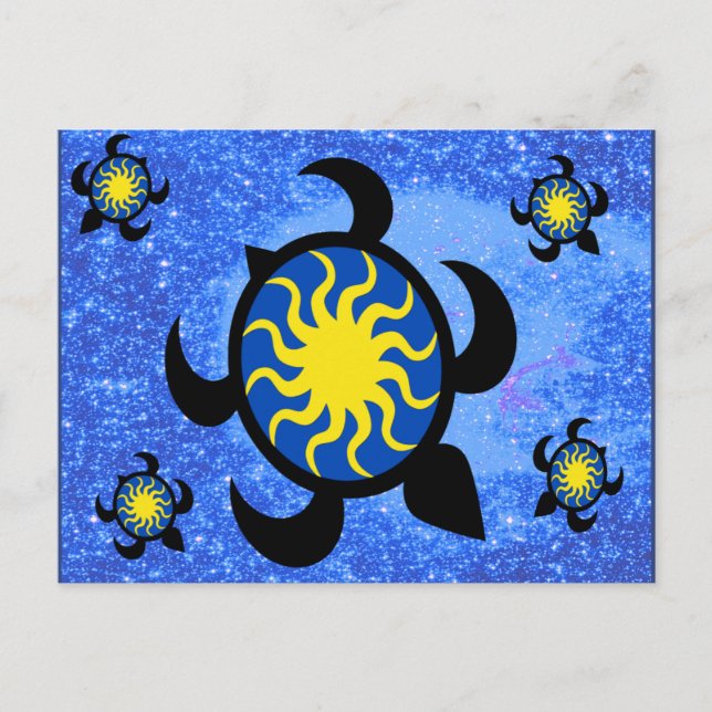 Sun Turtles Notes Card (Front)