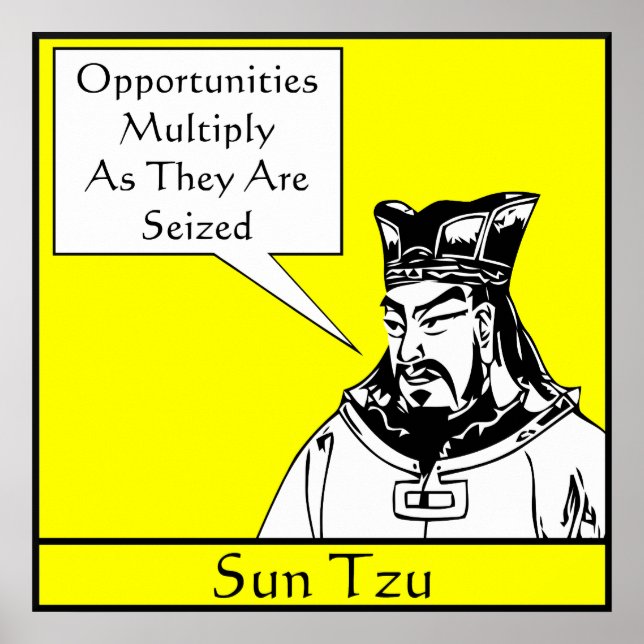 Sun Tzu -- Chinese Military Strategist Poster (Front)