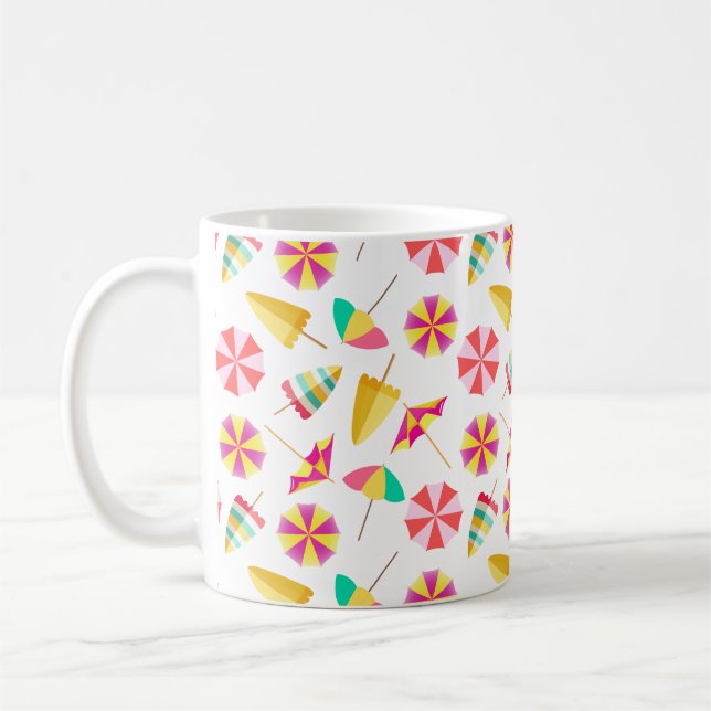 Sun Umbrellas Coffee Mug (Left)