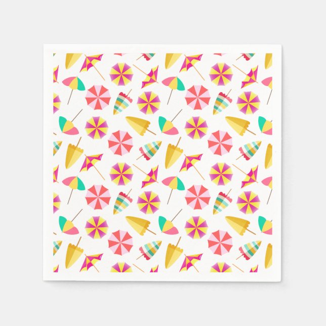 Sun Umbrellas Napkins (Front)