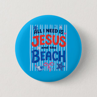 Sun Vacation Button