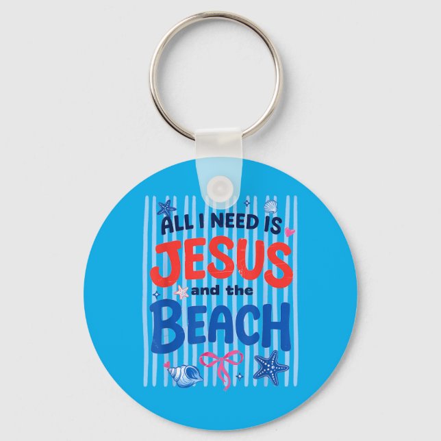 Sun Vacation Keychain (Front)