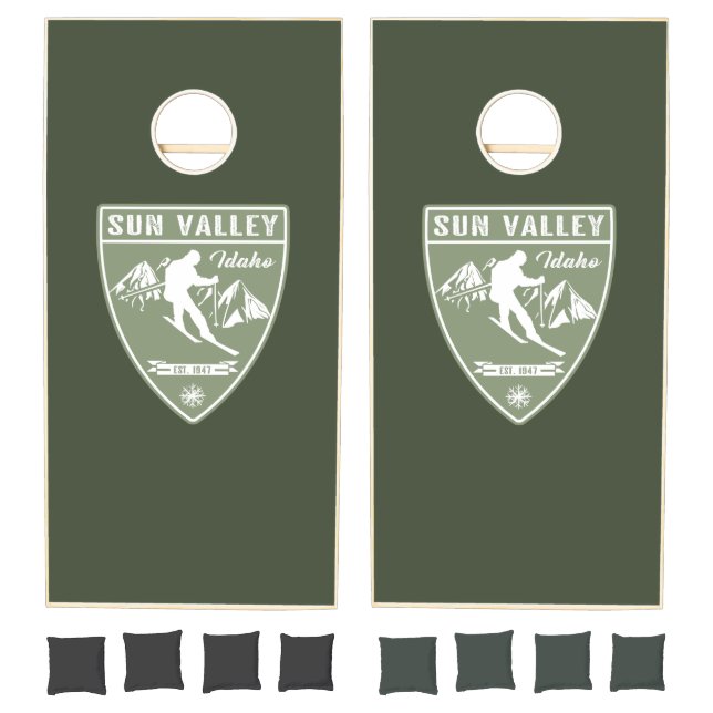 Sun Valley Idaho Cornhole Set (Set)