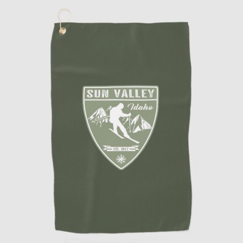 Sun Valley Idaho Golf Towel