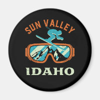 Sun Valley Idaho Retro Skiing Snowboarding