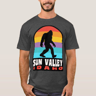 Sun Valley Idaho Retro Sunset TShirt