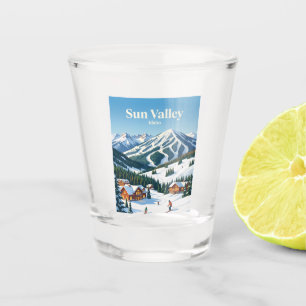 Sun Valley Idaho USA Shot Glass