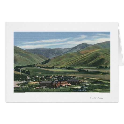 Sun Valley, IDSummer Scene of Sun Valley Lodge Cards (Front Horizontal)